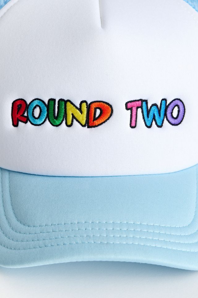 Round Two Multicolor Text Trucker Hat #2