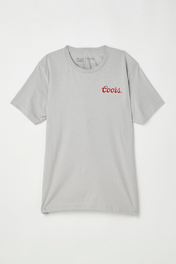 Urban Outfitters Kids' Coors Banquet Waterfall Tee In Grey