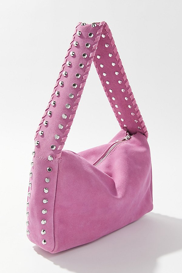 Urban Outfitters Mona Suede Hobo Bag In Pink