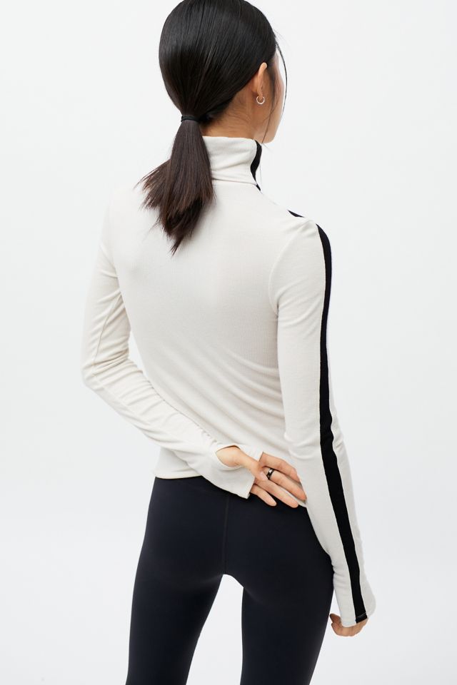 Splits59 Jackson Ribbed Turtleneck Top #2
