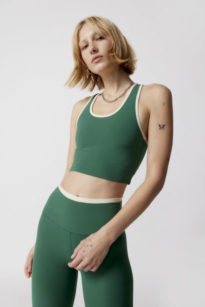 SPLITS59 AMBER AIRWEIGHT BRALETTE TOP