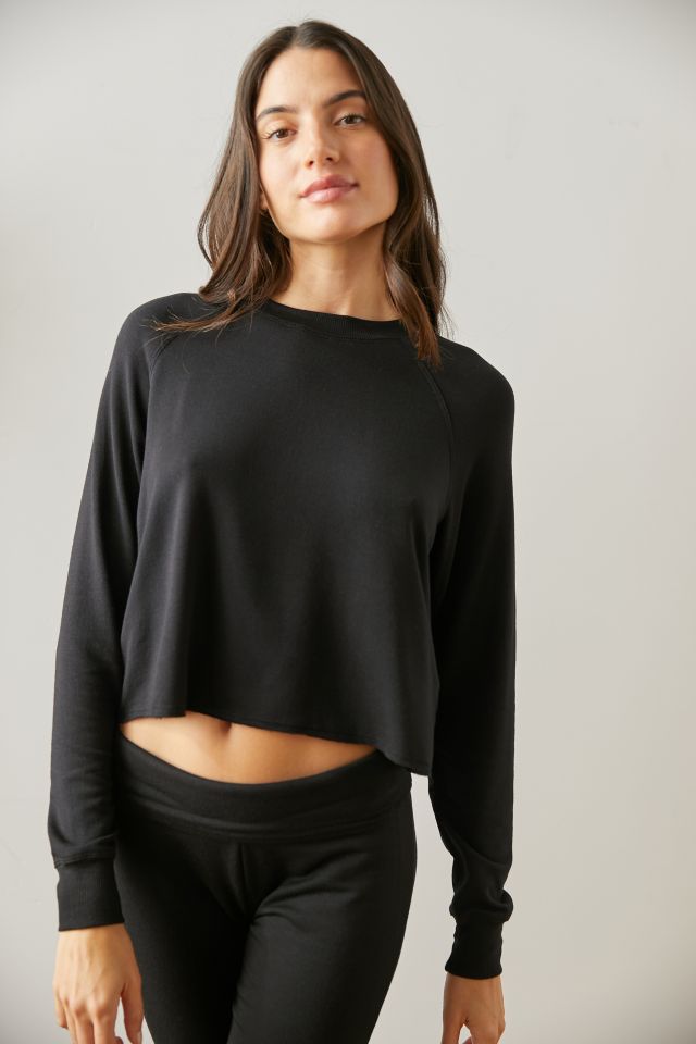 Urban outfitters cropped online sweatshirt