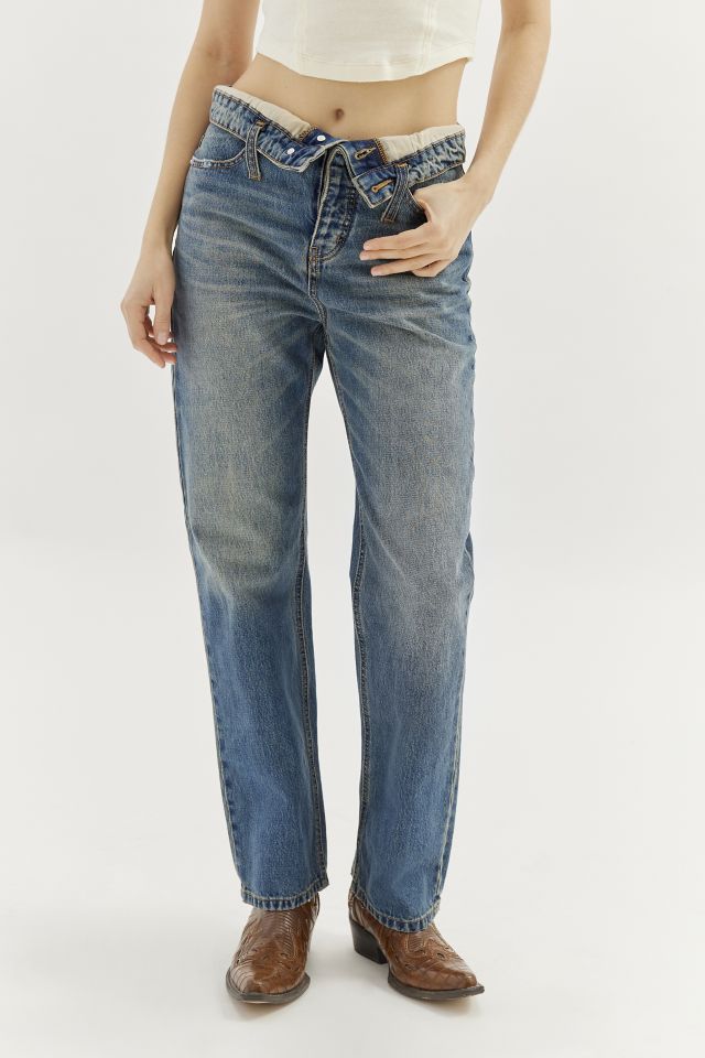 BDG Foldover Cowboy Jean #1