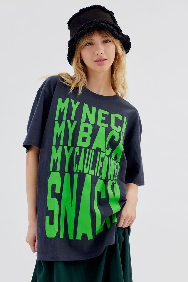UO Snack Time Oversized Tee | Urban Outfitters