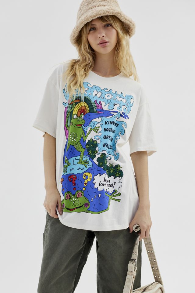 UO Love Yourself Oversized Tee | Urban Outfitters