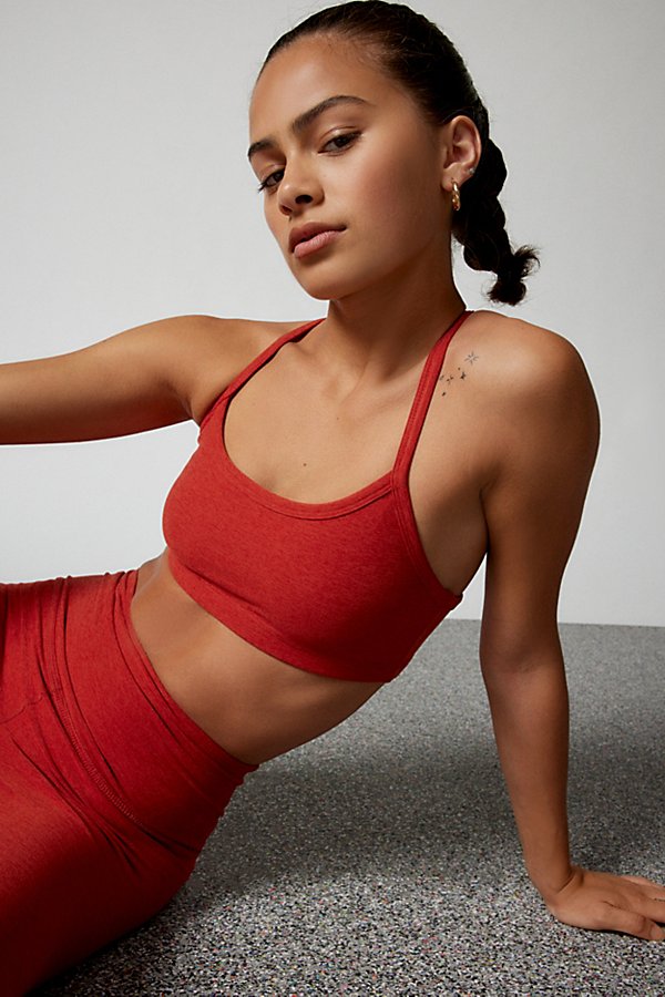 Beyond Yoga Space-dye Racerback Tank Top In Red, Women's At Urban Outfitters