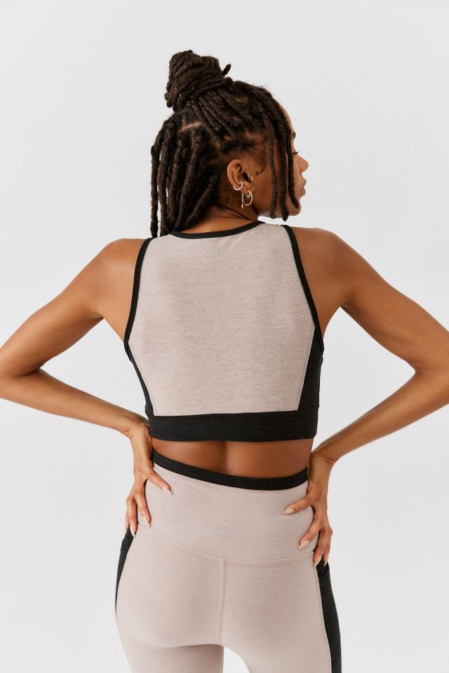 Beyond Yoga On Block Spacedye Cropped Top #2