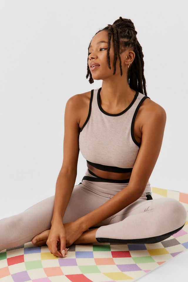 Beyond Yoga On Block Spacedye Cropped Top #3
