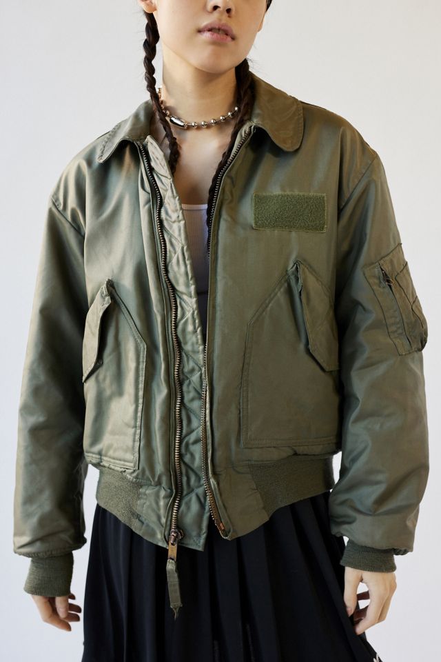 Vintage on sale aviator jacket