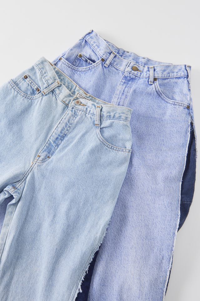 Urban Renewal Vintage Wide Leg Corduroy Insert Jean #1