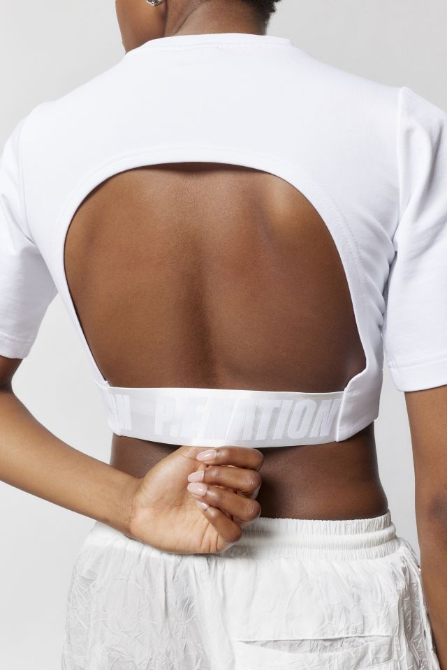 P.E. Nation Volley Cropped Tee #1