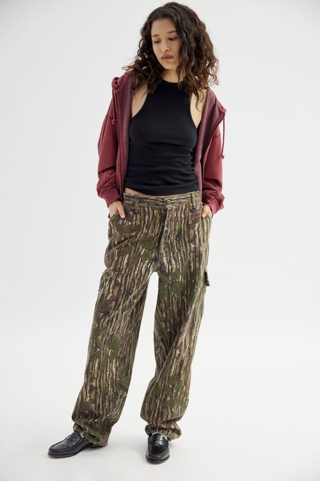 Velour Wide Leg Cargo Pant – Urban Planet