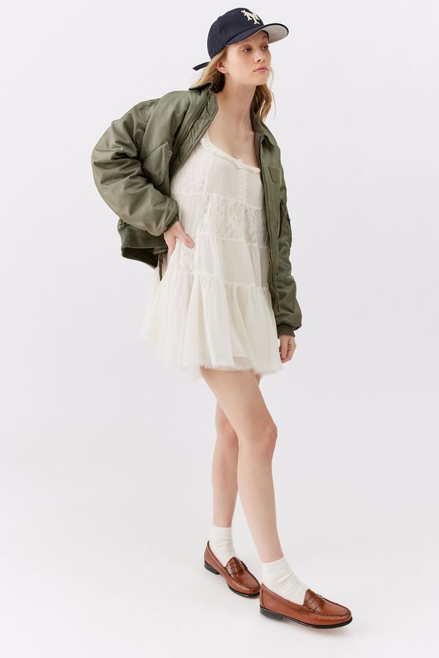 uo jillian lace babydoll mini dress Urban Outfitters UO Primrose Lace Babydoll Romper