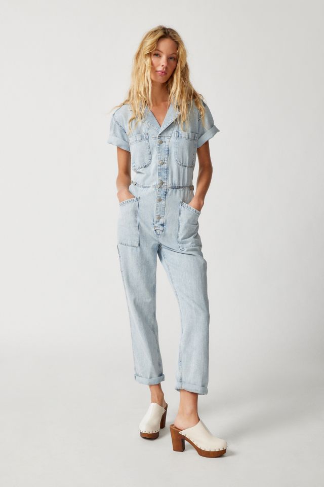 Denim store coverall women's