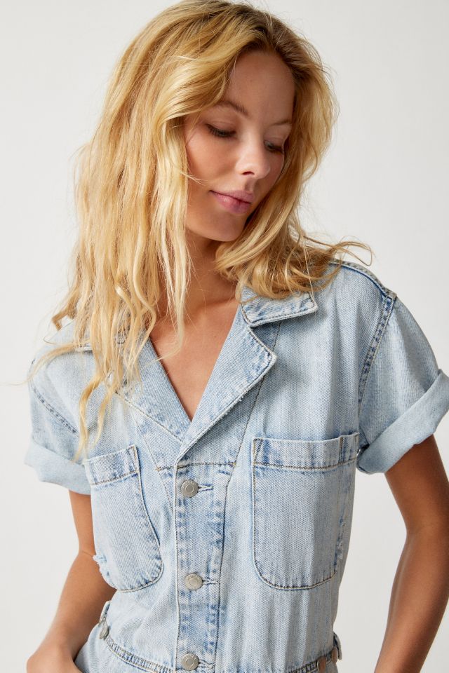 Pistola Grover Denim Coverall Jumpsuit #2
