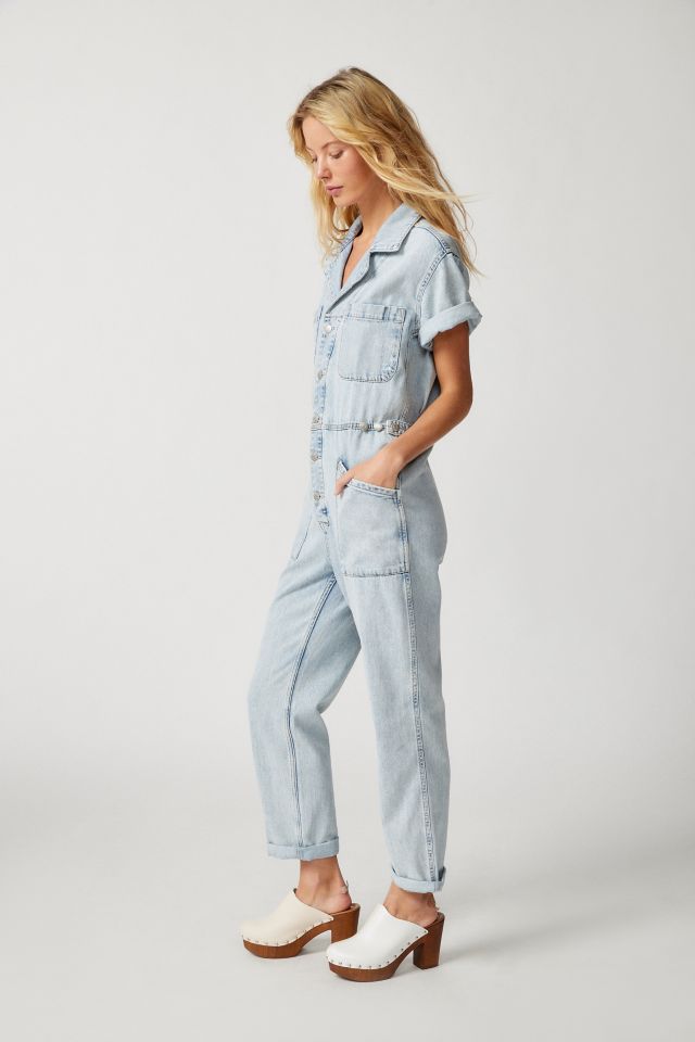 Pistola Grover Denim Coverall Jumpsuit #3