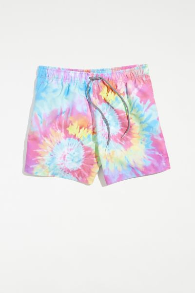 Boardies Spiral Tie Dye Iii Shortie Swim Trunks In Novelty