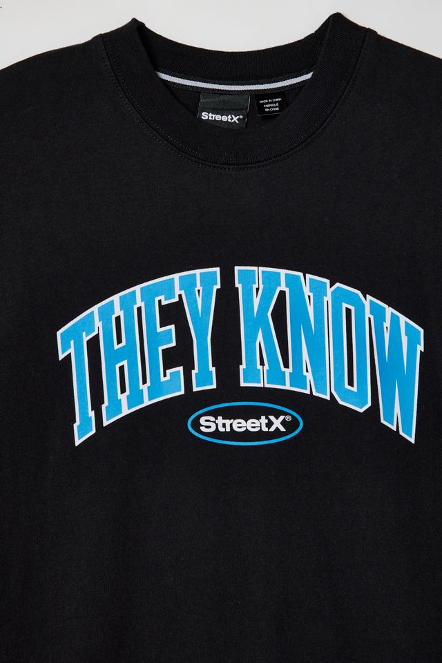 StreetX They Know Tee | Urban Outfitters Canada