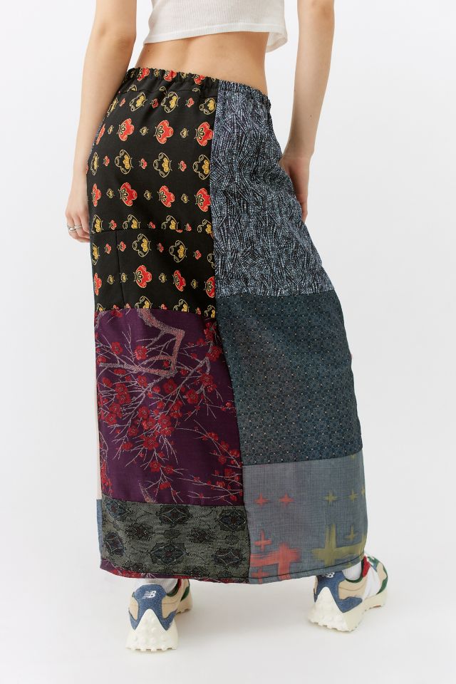 Jupe Patchwork Tapisserie Remade Parties Urban Renewal #2