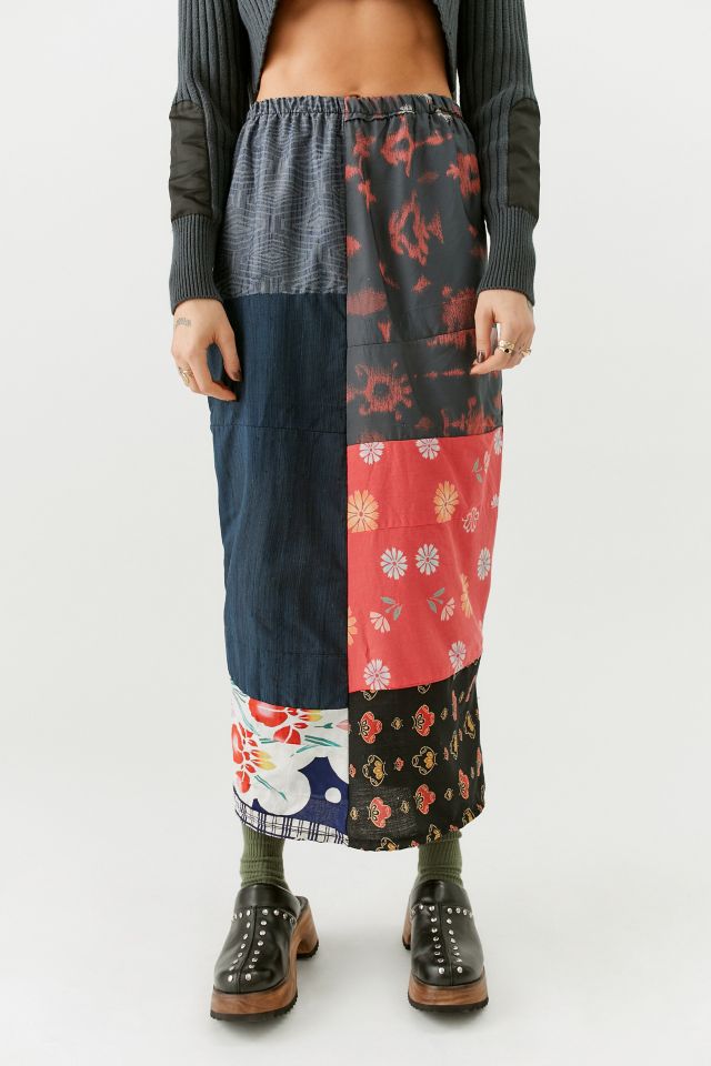 Jupe Patchwork Tapisserie Remade Parties Urban Renewal #4