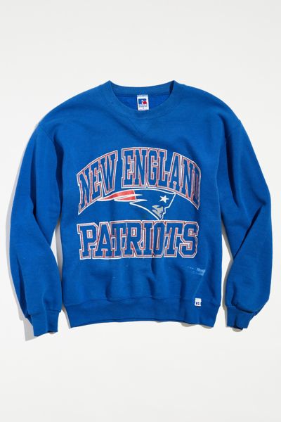 New England Patriots Football Vintage Crewneck Sweatshirt - Cruel Ball