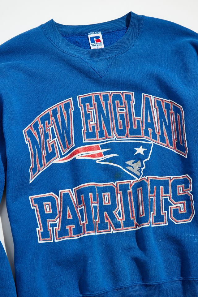 New England Patriots Vintage Iconic Hometown Graphic Crew