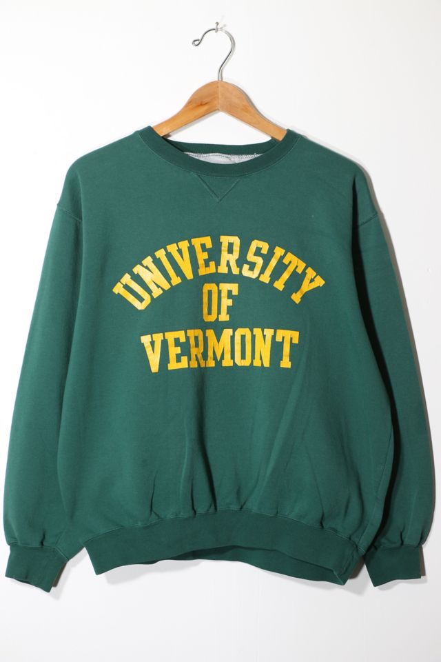 Vermont Embroidered Crew Neck Sweatshirt • Weston Village Store