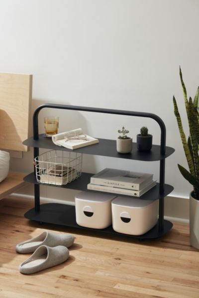 Shop Open Spaces Entryway Storage Rack In Black At Urban Outfitters