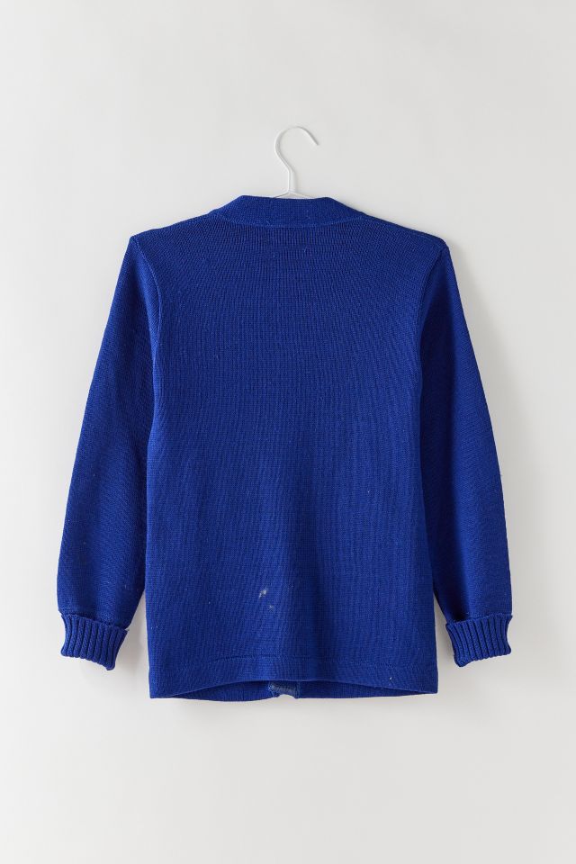 Cardigan universitaire vintage « R » #1