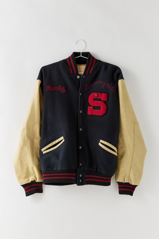 Vintage Sunnyside Varsity Jacket | Urban Outfitters