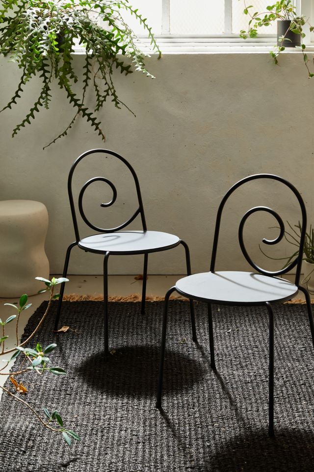 Ophelia Indoor Outdoor Dining Chair Set Of 2 Urban Outfitters