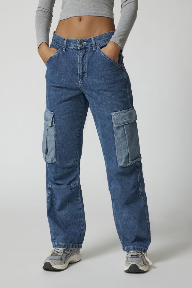 Jean Cargo Colorblock BDG X Isko X Dwayne Coleman #1