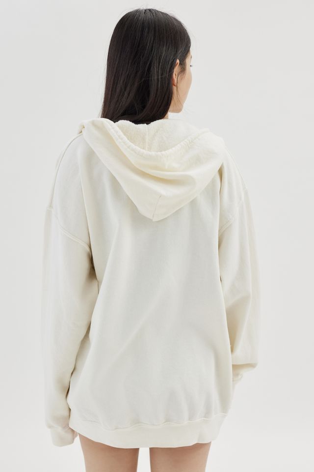 Project Social T Tiger Zip-Up Hoodie Sweatshirt | Urban Outfitters