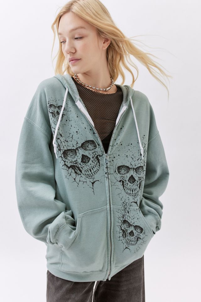 Urban outfitters skeleton discount hoodie