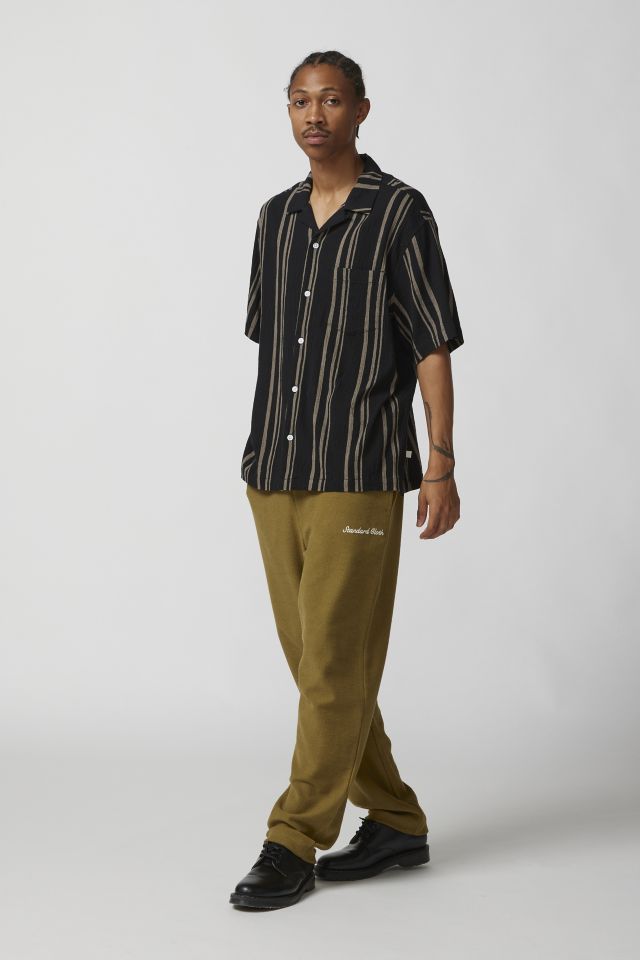 Standard Cloth Liam Stripe Crinkle Shirt  Urban Outfitters Mexico -  Clothing, Music, Home & Accessories