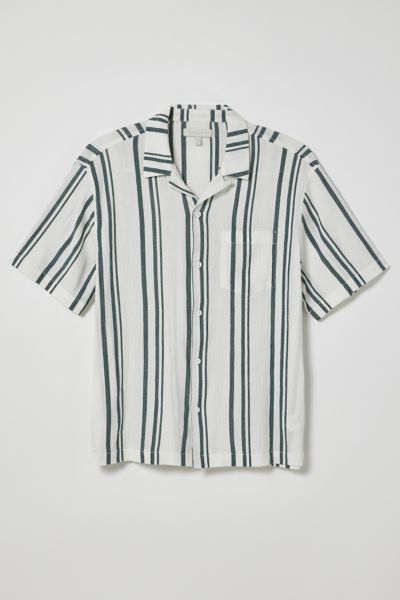 Standard Cloth Liam Stripe Crinkle Shirt