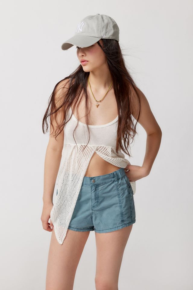 UO Anna Y2K Poplin Cargo Short