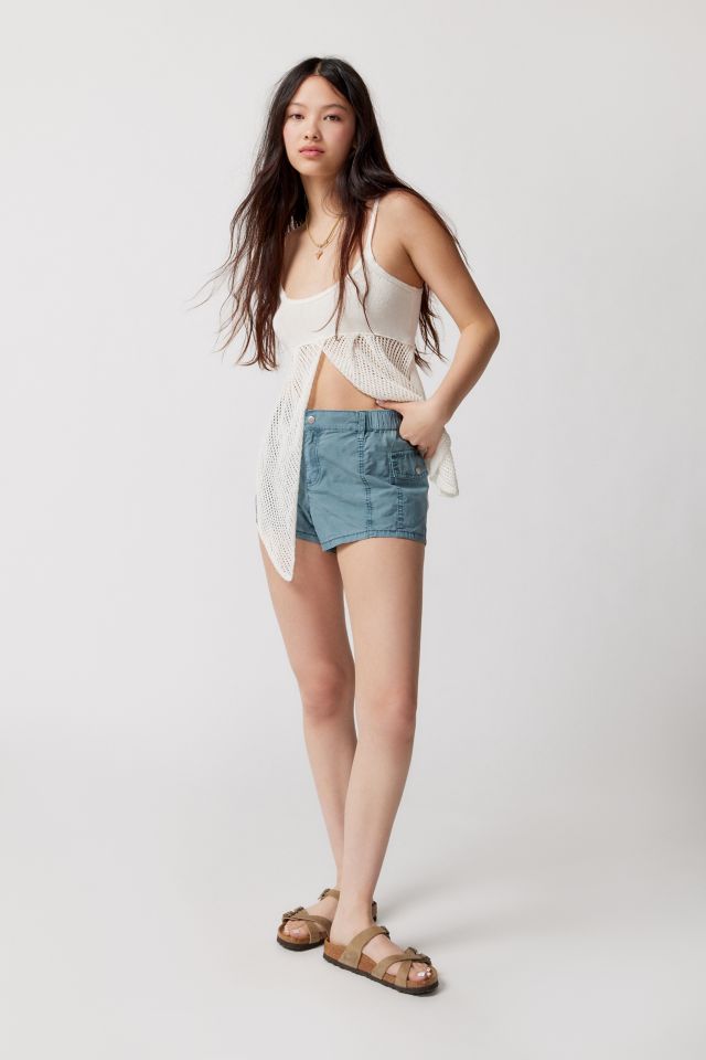 UO Anna Y2K Poplin Cargo Short #2