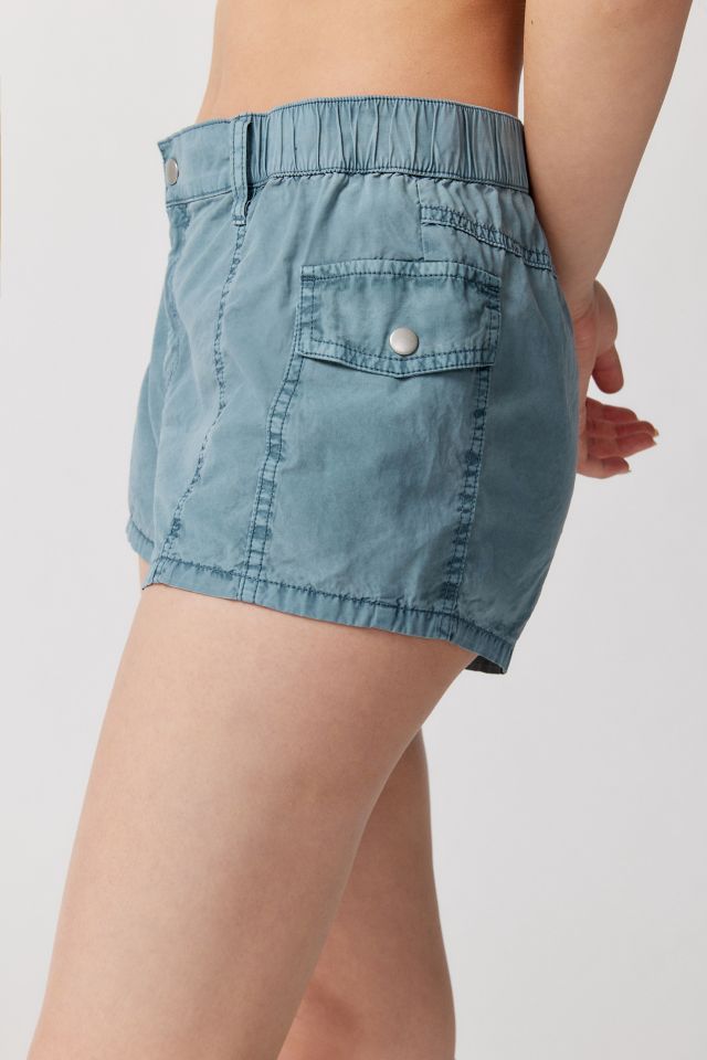 UO Anna Y2K Poplin Cargo Short #3