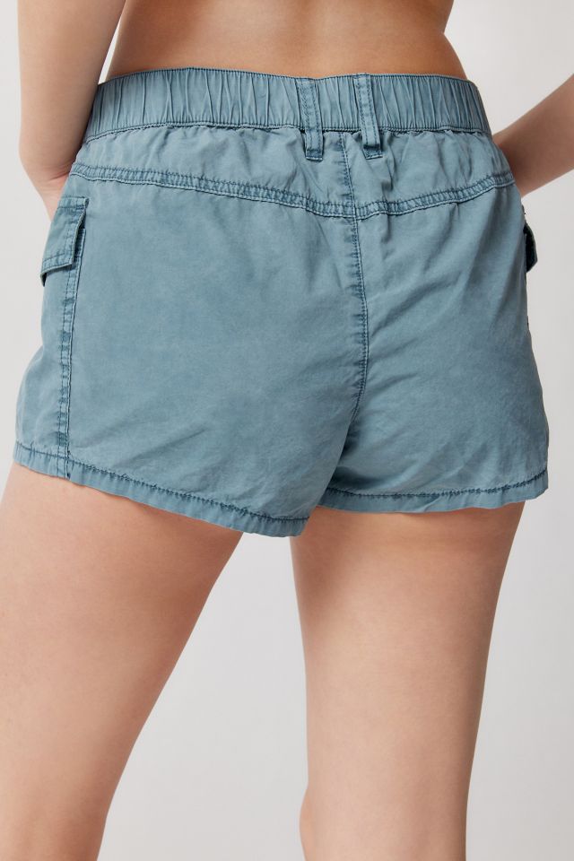 UO Anna Y2K Poplin Cargo Short #4