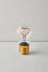 Heart Shaped Cordless Magic Bulb Light | Urban Outfitters
