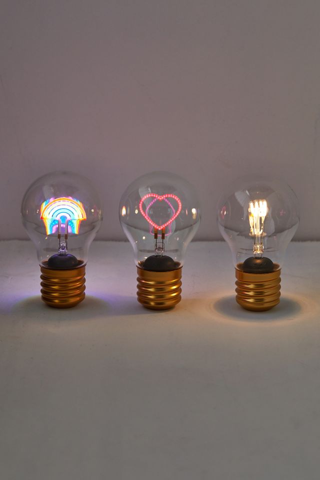 Heart Shaped Cordless Magic Bulb Light #3