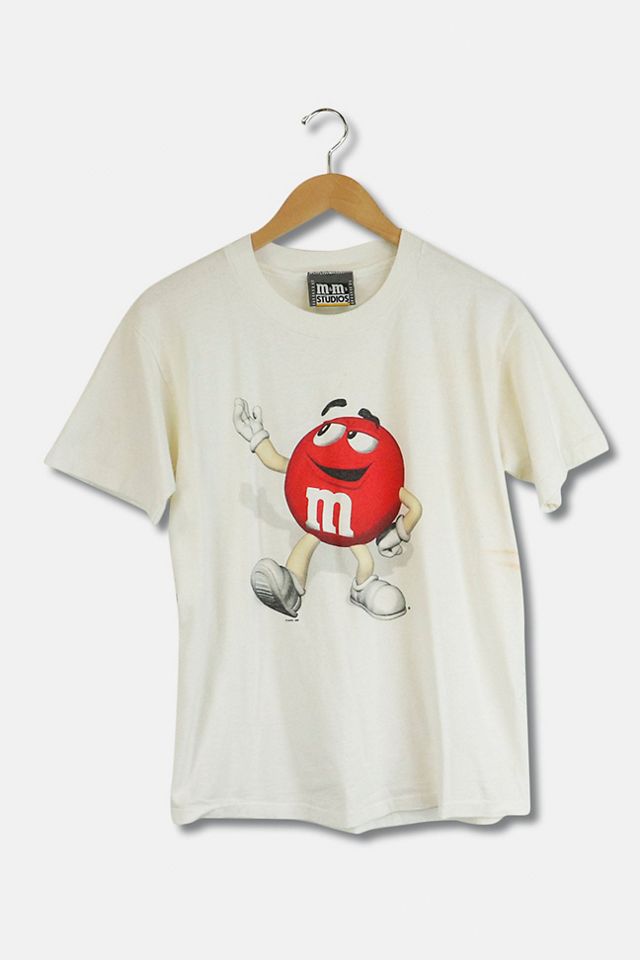 Vintage 1996 Red M&M T Shirt Urban Outfitters