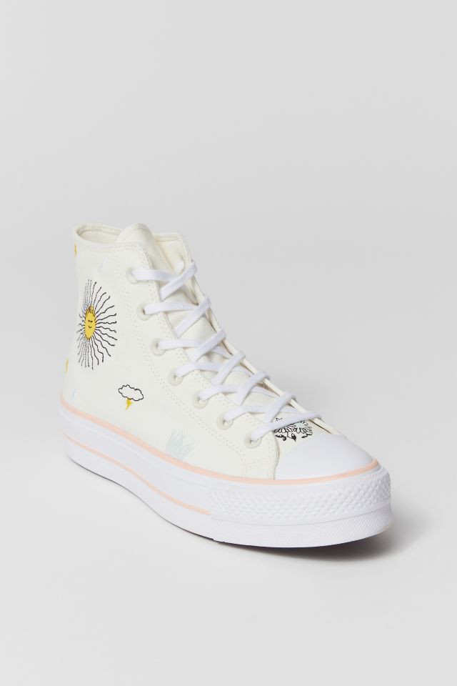 urban outfitters floral converse