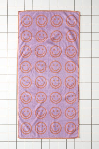 Bed Threads French Flax Linen Checkered Bath Towel