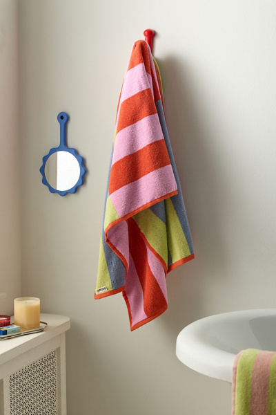Baggu Reversible Bath Towel In Yellow At Urban Outfitters