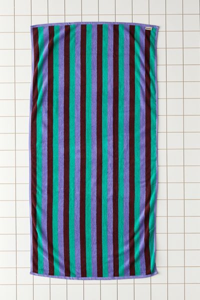 Baggu Reversible Bath Towel In Mint At Urban Outfitters In Blue