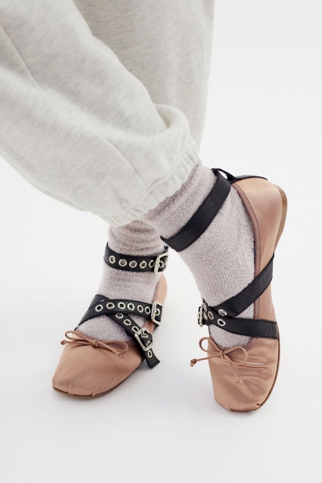 Jeffrey Campbell Choreo Buckled Ballet Flat #2