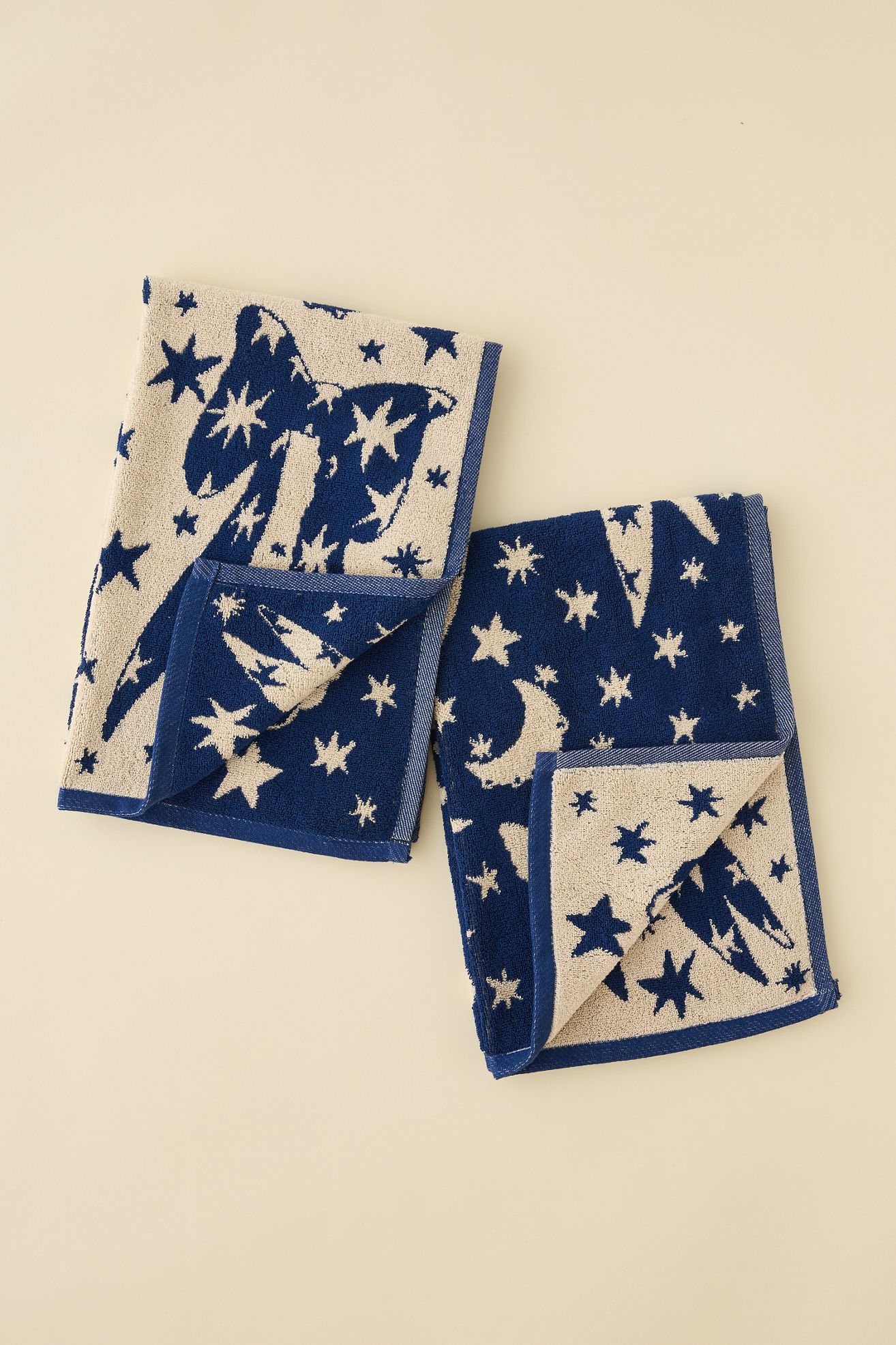 BAGGU Reversible Hand Towel Set - Charms, Regular, ONE SIZE