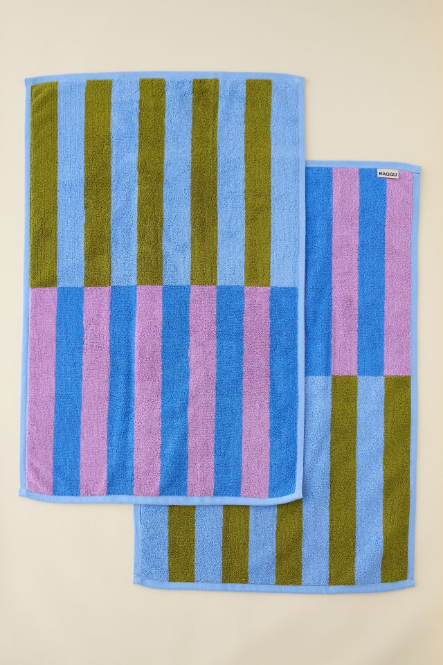 BAGGU Reversible Hand Towel Set #1